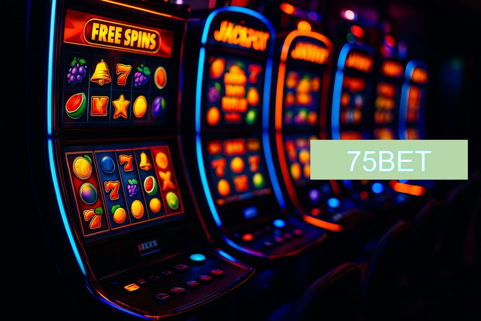 Diversos jogos de caça-níqueis